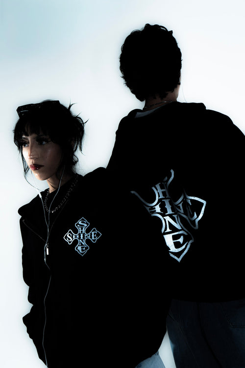DOUBLE CROSS ZIP